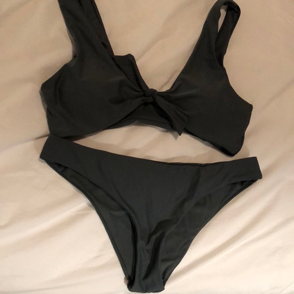 hunter green swimsuit